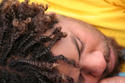 Males who braid their hair tightly are at risk of causing their own baldness and hair loss.